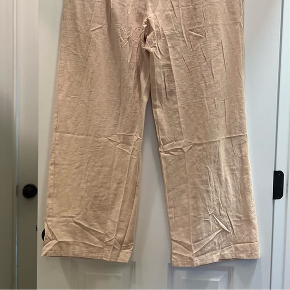 3/$19 NWT Wide leg linen pants - Picture 13 of 15